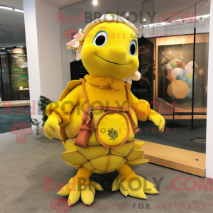 Mascottekarakter van een...