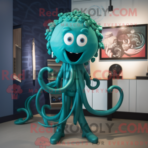 Mascot karakter van een...