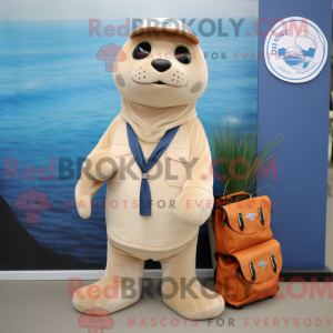 Mascottefiguur van een...