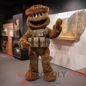 Mascottekarakter van een...