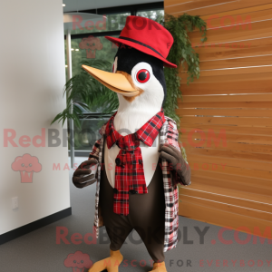 Mascot character of a Red...