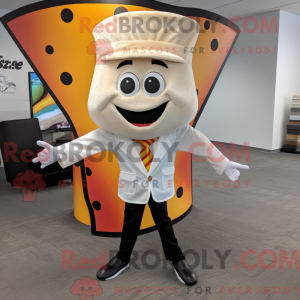 Mascot character of a White...