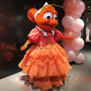 Mascot character of a Red...