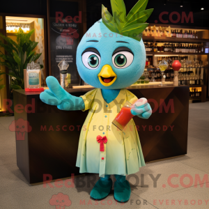 Mascot karakter van een...