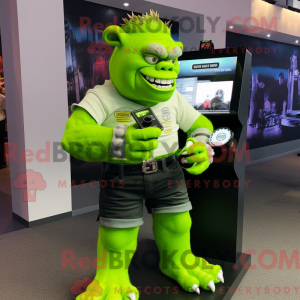 Personnage mascotte d un...