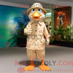 Mascot karakter van een...