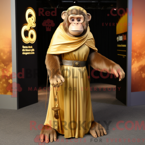 Mascot character of a Gold...