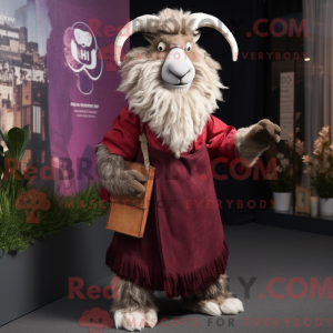 Mascottefiguur van een...