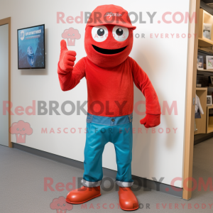 Personnage mascotte d un...