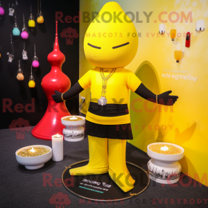 Mascot karakter van een...