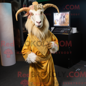 Maskottchen einer goldenen...