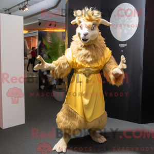 Mascot character of a Gold...