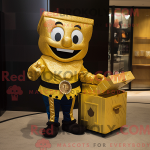 Mascottekarakter van een...