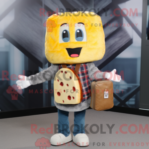Mascottefiguur van een...