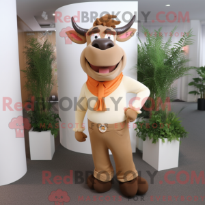 Postava maskota Tan Zebu...