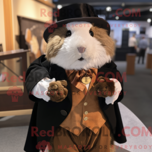 Maskottchen eines braunen...