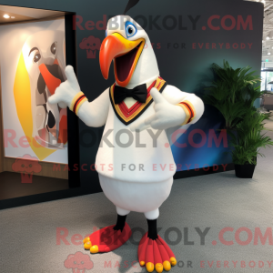 Mascottekarakter van een...