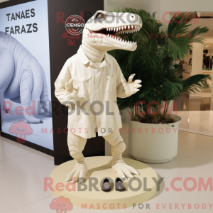 Mascottefiguur van een...