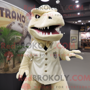 Mascottefiguur van een...