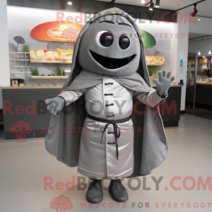 Mascot character of a Gray...