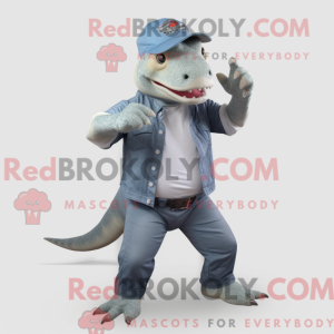 Postava maskota stříbrného...