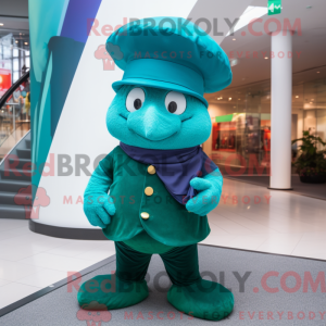 Mascot karakter van een...