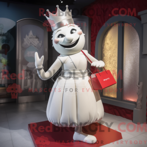 Mascot character of a White...