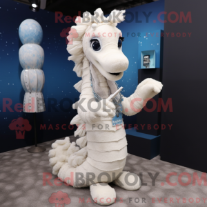 Mascot character of a White...