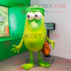 Mascot character of a Lime...
