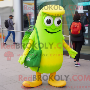 Mascot karakter van een...