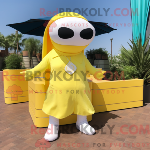 Mascot character of a Lemon...