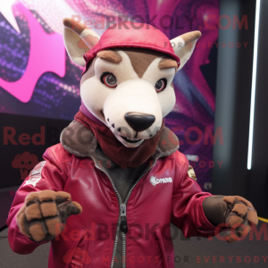 Mascot character of a...