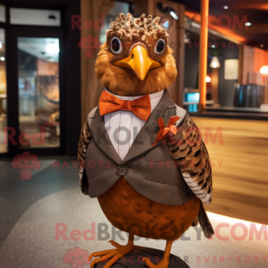 Mascottefiguur van een...