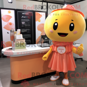 Mascot karakter van een...