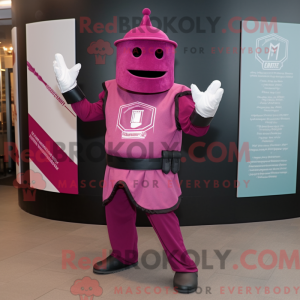Mascot karakter van een...
