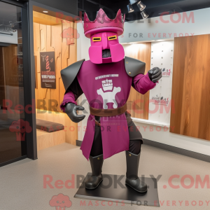 Personagem de máscara de...