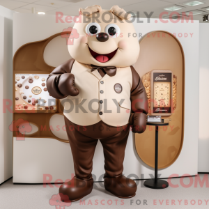 Maskot karakter av en...