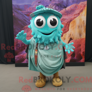 Maskot karakter af en...
