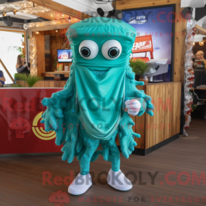Maskot karakter af en...