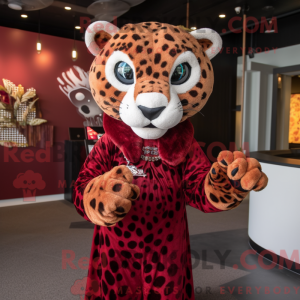 Mascottekarakter van een...