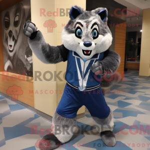 Mascot karakter van een...