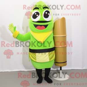 Mascottekarakter van een...