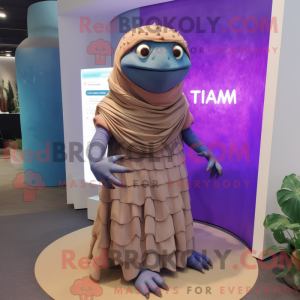 Mascottekarakter van een...