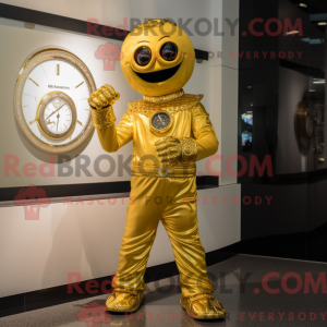Mascot character of a Gold...