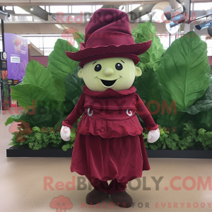 Mascottefiguur van een...