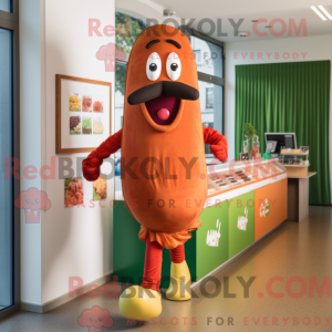 Máscara de currywurst de...