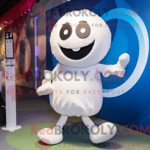 Mascot character of a White...