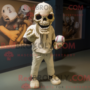 Mascottefiguur van een...