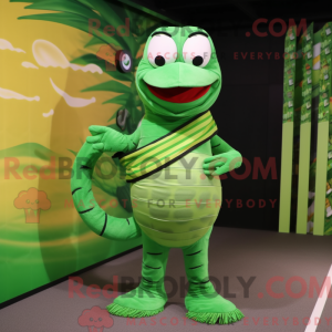 Mascottefiguur van een...