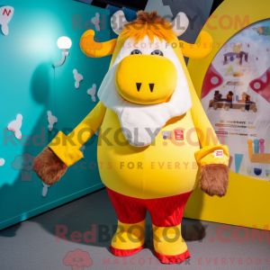 Mascot character of a...